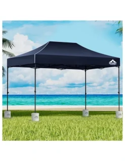 Instahut Pop Up Gazebo 3x4.5m in Navy