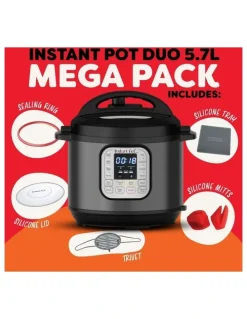 Instant Pot Duo 5.7L Mega Pack 112-0182-01-AU