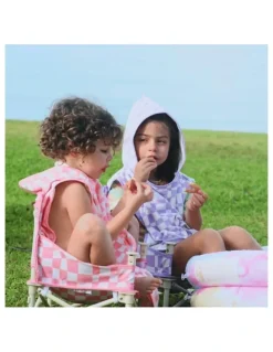 izimini Isla Beach Poncho in Pink