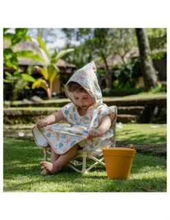 izimini Sailor Beach Poncho in Multi