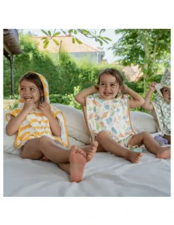 izimini Sailor Beach Poncho in Multi