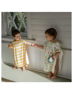 izimini Sailor Beach Poncho in Multi