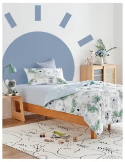 Jack & Ava Koala Cuddles Comforter Set in White