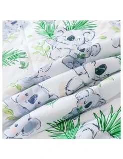 Jack & Ava Koala Cuddles Comforter Set in White