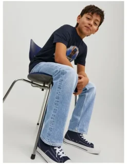 Jack & Jones Chris Original 920 Junior in Blue Denim