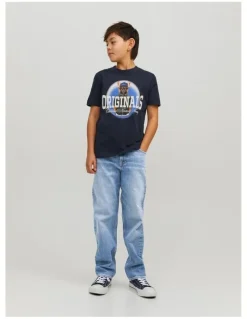 Jack & Jones Chris Original 920 Junior in Blue Denim