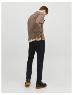 Jack & Jones Glenn Felix 046 Slim Tapered Jeans in Black