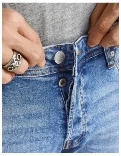 Jack & Jones Glenn Original Slim Fit Jeans in Blue