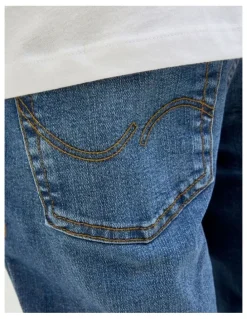 Jack & Jones Glenn Original 902 Slim Jeans in Blue Denim