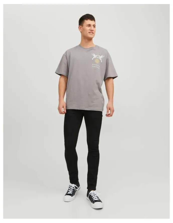 Jack & Jones Liam Original Skinny Fit Jeans in Black