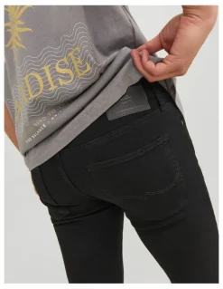 Jack & Jones Liam Original Skinny Fit Jeans in Black