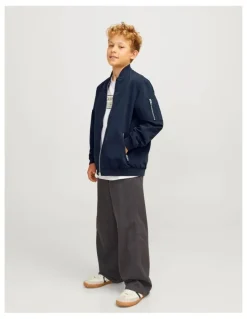 Jack & Jones Rush Bomber Noos Jacket in Navy Blazer
