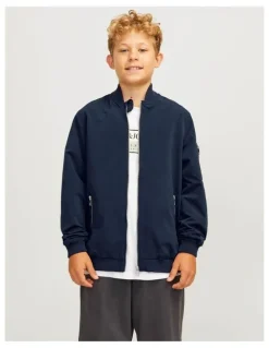 Jack & Jones Rush Bomber Noos Jacket in Navy Blazer