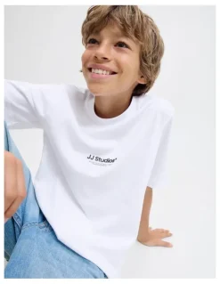 Jack & Jones Soho Cotton T-shirt in White