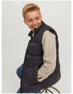 Jack & Jones Toby Bodywarmer Junior in Black