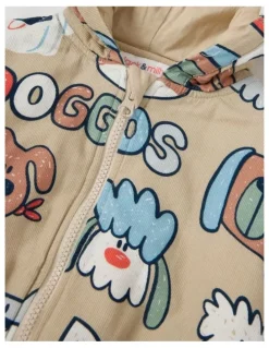 Jack & Milly Allie Cord Jacket with Doggo Print in Assorted