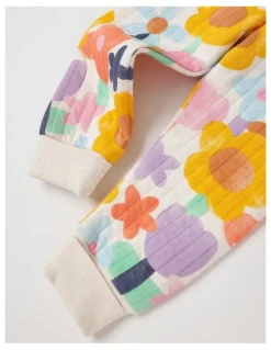 Jack & Milly Ellis Quilted Pyjama Set with Watercolour Floral Print