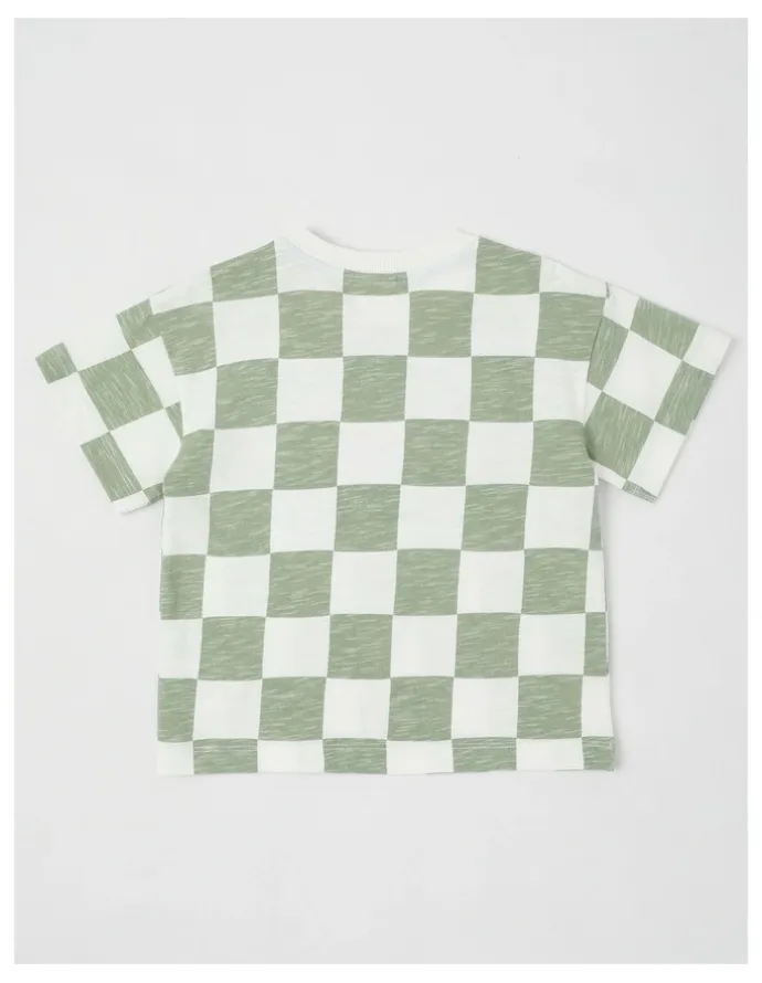 Jack & Milly Essentials Cass 3D Dino Tee in Green