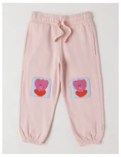 Jack & Milly Essentials Juno Trackpants with Tulip Knee Patches in Light Pink