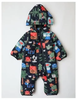 Jack & Milly Kai Quilted Zip Puffer in Coverall