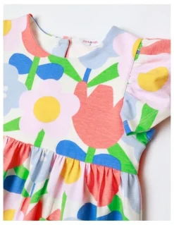 Jack & Milly Marnie Short Sleeve Knit Dress in Multi