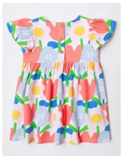 Jack & Milly Marnie Short Sleeve Knit Dress in Multi