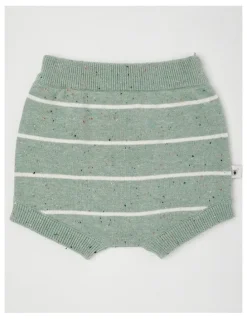 Jack & Milly Naturals Rusty Knitted Top & Bottom Set with Koala Embroidery in Sage