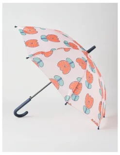Jack & Milly Tulip Printed Umbrella in Pink