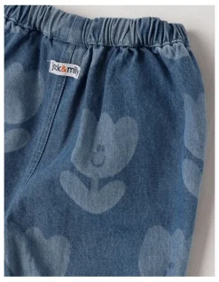 Jack & Milly Wren Tulip Knit Denim in Jean