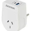 Jackson Move PD20W USB-A + USB-C Outbound Adaptor EU & Bali