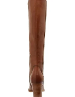 Jane Debster Germaine Boots in Mid Brown Glove