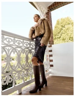 Jane Debster Germaine Boots in Brown Glove