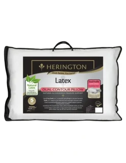 Jaspa Herington Latex Contour Pillow White