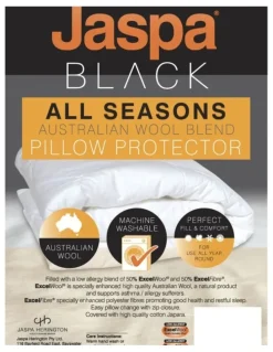 Jaspa Herington Luxury Waterproof Pillow Protector White