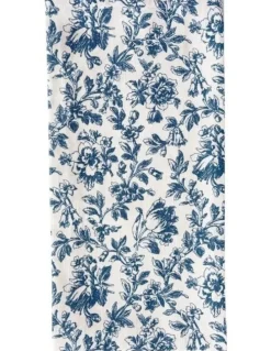 J.Elliot Home Floral Sonata Tea Towel 2 Pack in Blue