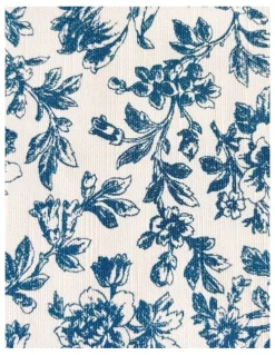 J.Elliot Home Floral Sonata Tea Towel 2 Pack in Blue