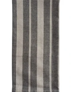 J.Elliot Home Floral Sonata Tea Towel 2 Pack in Charcoal