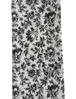 J.Elliot Home Floral Sonata Tea Towel 2 Pack in Charcoal