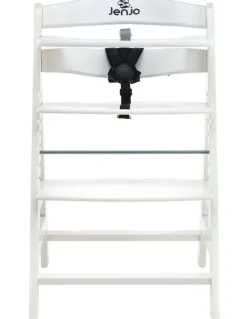 Jenjo Children's High Chair in White