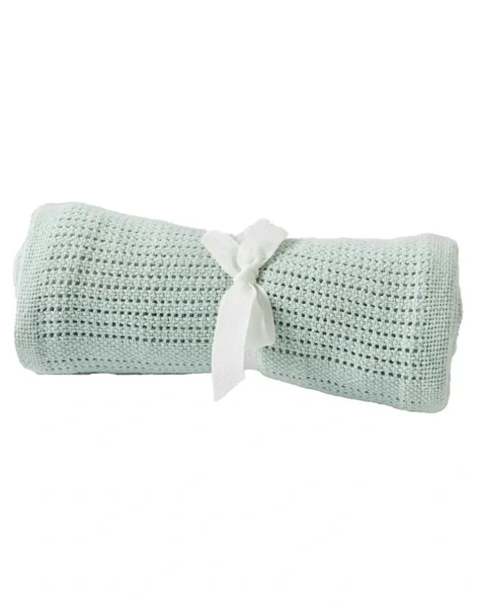 Jiggle & Giggle Cotton Cellular Weave Blanket 70x90cm in Multi