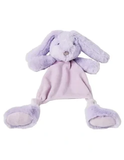 Jiggle & Giggle Polyester Bunny Comforter Soft Plush Sensory Toy 31cm in Lilac