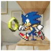 Jixelz Remix Sonic the Hedgehog Ring Jigsaw Puzzle Set 750 Pieces
