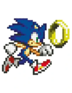 Jixelz Remix Sonic the Hedgehog Ring Jigsaw Puzzle Set 750 Pieces