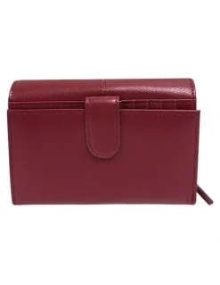 Joan Weisz Dakota French Purse in Red
