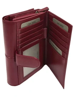 Joan Weisz Dakota French Purse in Red