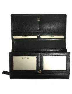 Joan Weisz Dakota Large Wallet in Black