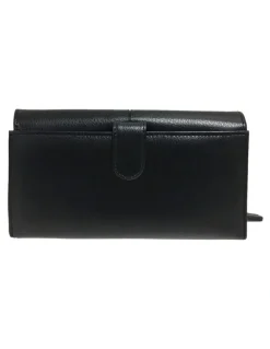 Joan Weisz Dakota Large Wallet in Black