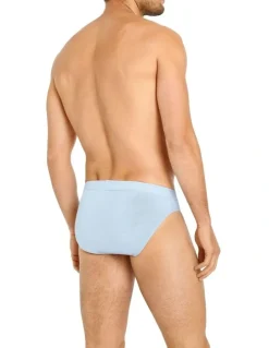 Jockey Cotton Briefs 4 Pack in Navy/Blue