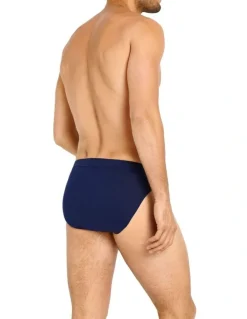 Jockey Cotton Briefs 4 Pack in Navy/Blue