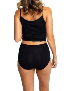 Jockey NPLP Naturals Full Brief in Black